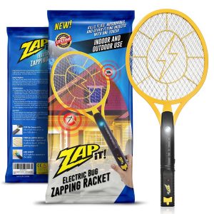 Rechargeable Bug Zap for mosquitoes and flying insects
